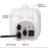 35000rpm E File Professional Electric Portable Nail Drill Machine-White view 4