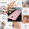 Foldable Bed Mattress Topper for Salon Beauty Massage Mattress Pad with Face Breath Hole Square Head Massage Table Mattress Protector for Spa Bed with Elastic Bands,Purple,60x185cm view 4