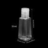 SOUJAP 100 PCS 30ml /1oz Empty Bottles with Flip Caps, Plastic Flip Cap Bottles, Clear Travel Refillable Containers for Water, Lotions, Shower Gel view 2