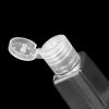 SOUJAP 100 PCS 30ml /1oz Empty Bottles with Flip Caps, Plastic Flip Cap Bottles, Clear Travel Refillable Containers for Water, Lotions, Shower Gel view 3