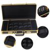 Barber Carrying Case, Beauty Barber Salon Tool Kits Storage, Portable Travel Carry Case Hairdresser for Hair Stylist Groomer, Barber Travel Organizer Tool Box Shears Clippers Trimmers Case Lock view 4