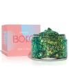 Boko 1.76oz Body Glitter Gel, Green St Patrick's Day Chameleon Emerald Liquid Chunky Glitter Lotion Mermaid Sequins for Face Hair Body Makeup, Coachella St Patrick's Day Mardi Gras Rave Accessories view 1