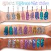 Boko 1.76oz Body Glitter Gel, Green St Patrick's Day Chameleon Emerald Liquid Chunky Glitter Lotion Mermaid Sequins for Face Hair Body Makeup, Coachella St Patrick's Day Mardi Gras Rave Accessories view 3