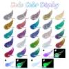 Boko 1.76oz Body Glitter Gel, Green St Patrick's Day Chameleon Emerald Liquid Chunky Glitter Lotion Mermaid Sequins for Face Hair Body Makeup, Coachella St Patrick's Day Mardi Gras Rave Accessories view 4