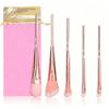 Makeup Brushes 5PCS Cartoon Girl Makeup Brushes Set Premium Synthetic Foundation Brush Blending Face Powder Blush Concealers Eye Shadows (Classic) view 1