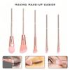 Makeup Brushes 5PCS Cartoon Girl Makeup Brushes Set Premium Synthetic Foundation Brush Blending Face Powder Blush Concealers Eye Shadows (Classic) view 4