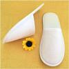 AV DECOR 6 Pairs White terry Slippers, hotel sleeper , disposable hotel sleeper , white hotel slipper for Women and Men, Breathable Non-Slip Slippers for Hotel, Guests, Travel view 2