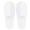 AV DECOR 6 Pairs White terry Slippers, hotel sleeper , disposable hotel sleeper , white hotel slipper for Women and Men, Breathable Non-Slip Slippers for Hotel, Guests, Travel view 3