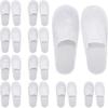 AV DECOR Toiletries 25 Pairs Hotel Accessories Guest House Kit Guest Room Slipper Free Size 5MM Sole Terry Towel - Pack of 25 pairs (White)(Unisex) view 1