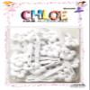 Chloe Hair Accessories | Cherry Hair Pins | 32 PCS - White view 1