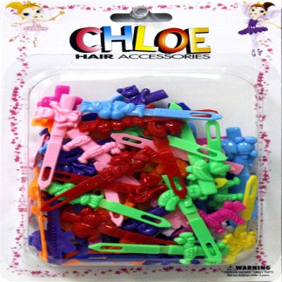 Chloe Hair Accessories | Mini Animal Hair Pins | 60 PCS - Assorted