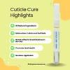 Stripped Cuticle Cure SHINE Nail Oil Cuticle Pen w/Vitamin E, Jojoba Oil & Lavender Essential Oil  Nail Repair for Damaged Nails  Repair, Nourish Cracked Nails  Stocking Stuffer Gift view 3