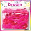 Dream World Hair Accessories | Neat Ribbon Hair Pins | 32 PCS - Pink Mix view 1