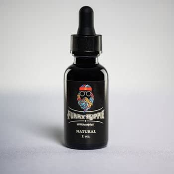 Furry Hippie Beard Co. - Natural Beard Oil - Softening - Stops The Itch - 1 Ounce