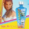 Tanovations Barbados Blues Tanning Lotion - Caribbean Color Creator Skin Quenching Island Cherry, Blissful Banana & Moisturizing Mango Coastal Extracts Blue Hued for a Beach Bronzed Glow - 11 oz. view 3