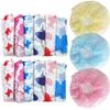 24 Lot Shower Cap Womens Bath Hat Waterproof Elastic Band Protects Hair Home New view 1