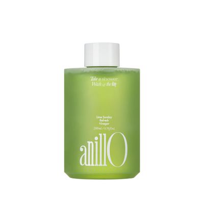 Lime Sunday Refresh Hair Vinegar with Vitamin C, Vinegar, Green Mint for Deep Cleansing Oily Scalp and Reducing Oil Production, Lime Citrus Scent, Silicone, Sulfate & Paraben Free (200ml / 6.76 fl.Oz)