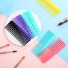 Vesici 100 Pcs Wide Tooth Comb Bulk 6.1 Inch Large No Handle Tooth Comb for Wet Hair for Travel Hotel Homeless Shelter Nursing Home Charity Church, 7 Colors view 2