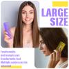 Vesici 100 Pcs Wide Tooth Comb Bulk 6.1 Inch Large No Handle Tooth Comb for Wet Hair for Travel Hotel Homeless Shelter Nursing Home Charity Church, 7 Colors view 4