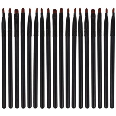 SOLUSTRE Professional Makeup Tools Set 18 Pcs Eye Foundation Concealer Eyebrow Brush Set for Travel Routine