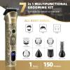 Ufree Beard Trimmer for Men, Electric Razor Shaver, Cordless Hair Clipper Shaving Kit for Mustache Body Nose Ear Hair Facial, Adjustable Beard Grooming Kit Birthday Gifts for Men view 2