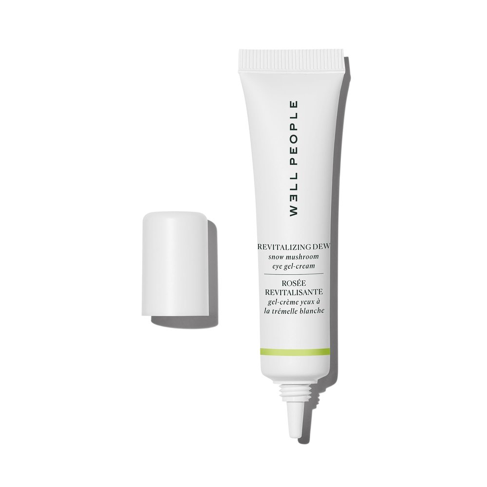 Well People Revitalizing Dew Snow Mushroom Eye Gel-Cream, Gel-based Eye Cream For Moisturizing Undereyes, Targets Fine Lines, Vegan & Cruelty-free