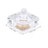Uonlytech Nail Art Gel Cups 2pcs Mini Crystal Nail Cups Acrylic Liquid Containers view 2