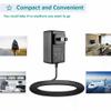 J-ZMQER 4ft Small AC-DC Adapter Compatible with IBD Jet 1000 One Hand UV Lamp Nail Dryer Power Supply Cord Wall Home Charger Mains PSU view 2
