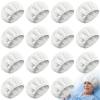 Hicarer 15 Pcs Waterless Shampoo Caps for Elderly Women Bedridden Patients Rinse Free Dry Hair Washing Microwaveable Shower Disposable Dementia Product Essentials for Post Surgery and Hospital Stays view 1