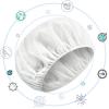Hicarer 15 Pcs Waterless Shampoo Caps for Elderly Women Bedridden Patients Rinse Free Dry Hair Washing Microwaveable Shower Disposable Dementia Product Essentials for Post Surgery and Hospital Stays view 4