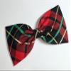 EmilyRose Couture Christmas Hair Bows (Alligator Clip, Christmas Stripes) view 3