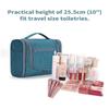 Narwey Hanging Toiletry Bag for Women Travel Makeup Bag Organizer Toiletries Bag Men for Cosmetics Essentials Accessories (Large, Teal) view 4
