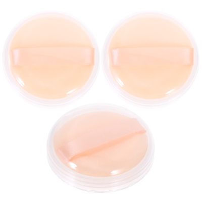 CALLARON Elegant Portable Makeup Powder Case 3 Pack Loose Powder Box Puff for Face Body