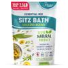 Hemorrhoid Treatment 40oz, Fivona Sitz Bath Salts, Postpartum Soaking Blend Epsom Salt with All Natural Oils for Self Care, Bartholin Cyst Treatment, Large Value Pack view 1