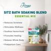 Hemorrhoid Treatment 40oz, Fivona Sitz Bath Salts, Postpartum Soaking Blend Epsom Salt with All Natural Oils for Self Care, Bartholin Cyst Treatment, Large Value Pack view 2