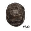 Toupee for Men Real Human Hair Replacement System French Lace Front Mens Toupee Bleached Knots Man Wigs Soft with Gray Hair Units (6X9"-110% Density, 330 3# DARK BROWN WITH 30% SYNTHETIC GREY) view 2