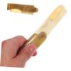 SOLUSTRE Folding Mustache Comb and Beard Comb Portable Ox Horn Hair Comb Small Pocket Comb or Men Everyday Grooming and Hair Care 17 cm view 4