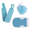 3pcs Skincare Exfoliating Kits Shower Gloves Bath Mesh Shower Back Rubbing Towel Body Exfoliating Bath Sponge for Women and Men Bathtub view 1