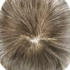 Toupee for Men Real Human Hair Replacement System French Lace Front Mens Toupee Bleached Knots Man Wigs Gray Hair Units (8X10"-110% Density, 740 7# VERY LIGHT BROWN WITH 40% SYNTHETIC GREY) view 4