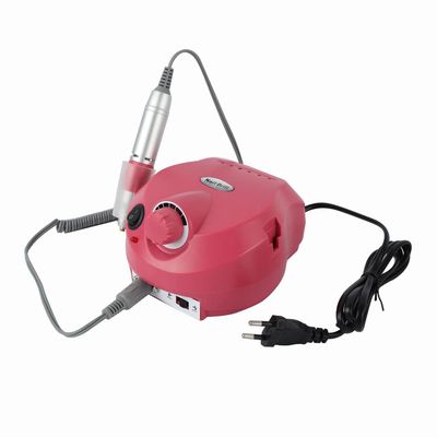 Cleaner Nails Professional Electric Nail Drill Vacuum-Rose Red