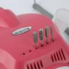 Cleaner Nails Professional Electric Nail Drill Vacuum-Rose Red view 2