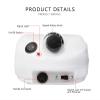 Cleaner Nails Professional Electric Nail Drill Vacuum-Rose Red view 4
