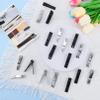 Nail Clippers Set,24 Pack Stainless Steel Nail Clippers Bulk,Silver Nail Cutter,Ultra Sharp Sturdy Fingernail Clippers and Toenail Clippers for Women Men(24 Pcs-Silver) view 4