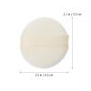 Powder Puff 3Pcs Powder Puff 2.5 Inch Small Loose Powder Puff Ultra Short Plush Fluffy Powder Round Makeup Puff for Loose Body Powder Face Powder Powder Body Powder Puff view 3