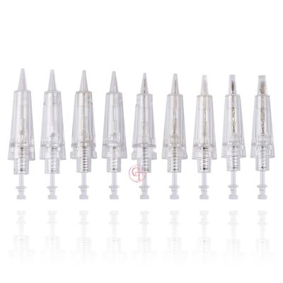 50pcs/Pack Permanent Makeup Needles Cartridge for Eyebrow Eyliner Tattoo Machine 1P 3P 5P 5F 7F for Ombre Powder Eyebrow Shading Microblading Makeup (50pcs 5F)
