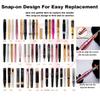 50pcs/Pack Permanent Makeup Needles Cartridge for Eyebrow Eyliner Tattoo Machine 1P 3P 5P 5F 7F for Ombre Powder Eyebrow Shading Microblading Makeup (50pcs 5F) view 4