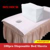100pcs 31 x 70 Inches Disposable Bed Sheets Massage Bed Cover Non Woven Spa Sheets Waterproof Fabric for Hotel Spa Wax Tattoo Salon view 3