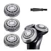 Gleway SH60/72 Replacement Heads Compatible with Philips Series 6000 Razor Shavers SH60 Shaver Replacement Blades Skin Protect Super Compatible with Norelco Series 6000 Model S6810/82, S6850/85 view 1