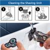 Gleway SH60/72 Replacement Heads Compatible with Philips Series 6000 Razor Shavers SH60 Shaver Replacement Blades Skin Protect Super Compatible with Norelco Series 6000 Model S6810/82, S6850/85 view 3