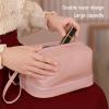 Large Double Layer Makeup Organizer Bag, Travel Makeup Bag, Toiletry Bag for Women & Men, Durable Large Cosmetic Bag for Home, Vacation, Travel view 2